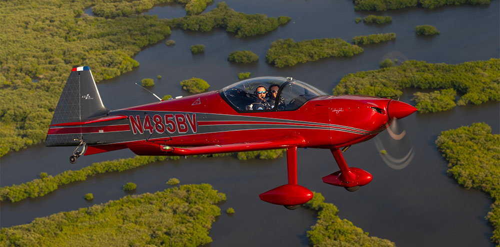 Integral R flying over Daytona Beach James Darcy